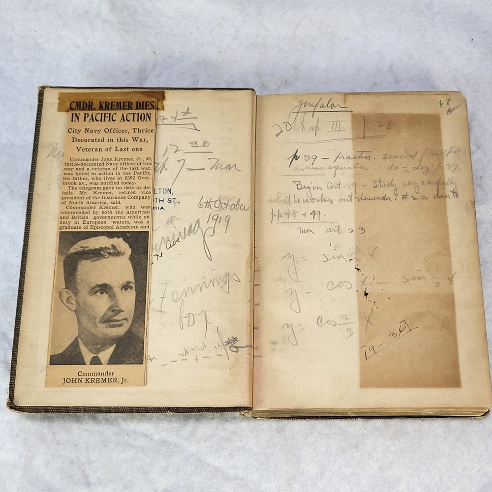 1910 Elementary Analysis Smith Granville Math Book John Kremer Jr - Picture 5 of 16